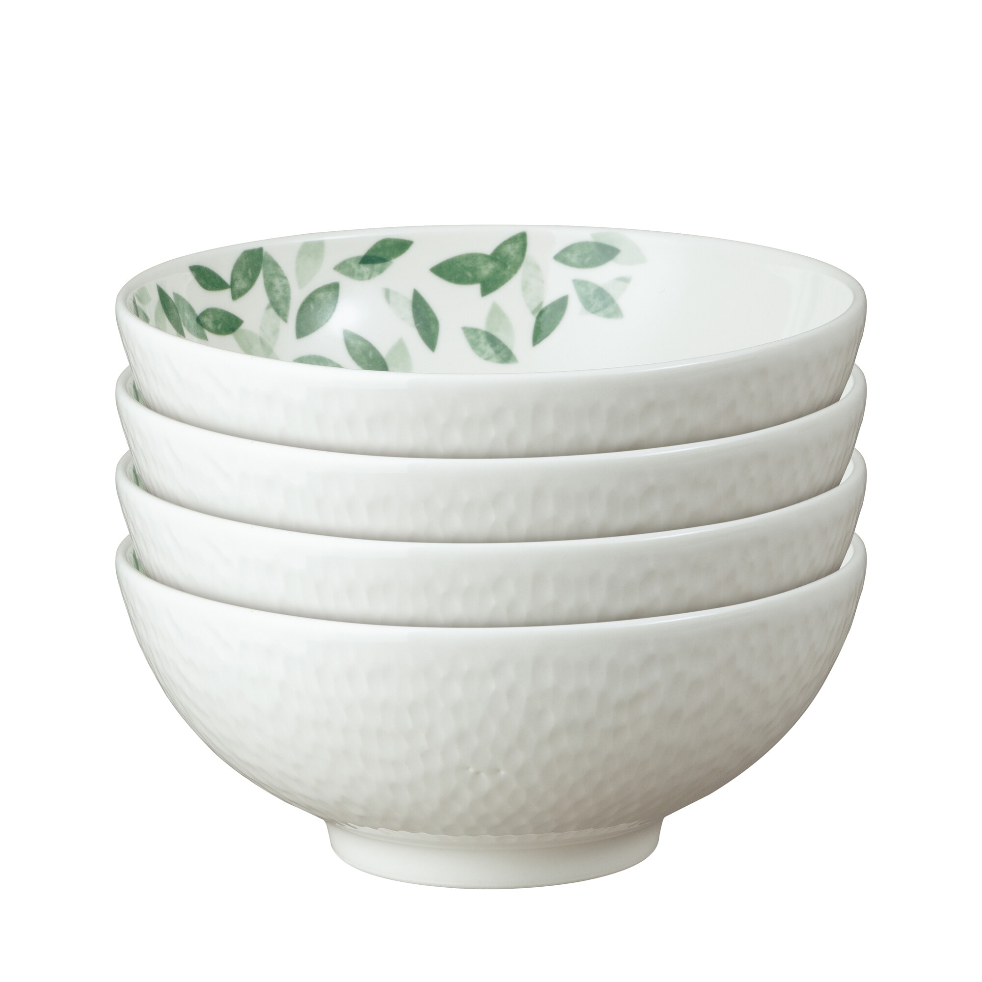 Product photograph of Porcelain Greenhouse Cereal Bowl Set Of 4 from Denby Retail Ltd